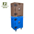 Сложный задний погрузчик Lldpe Food Box Carrier для столовых кафетерий